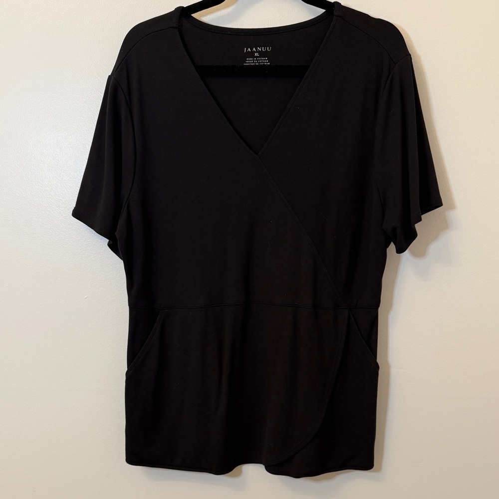 Jaanuu Women's‎ Elegant Black Blouse